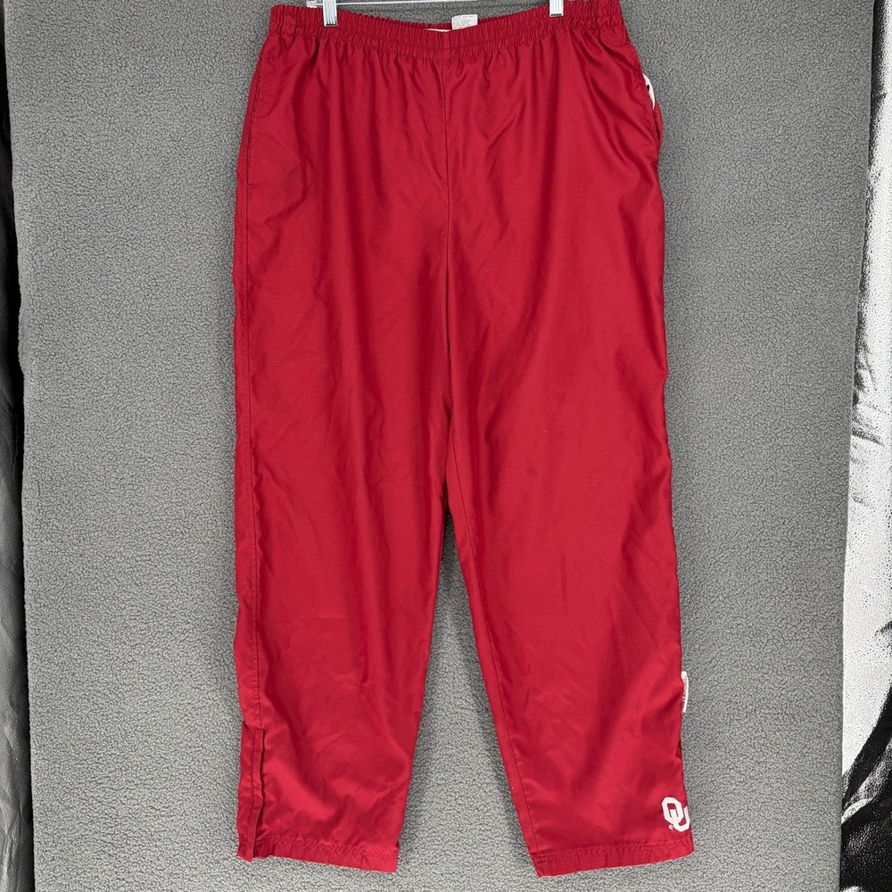 Red Oak Sportswear Oklahoma Sooners OU Red Track Pants XL 4464 Mens